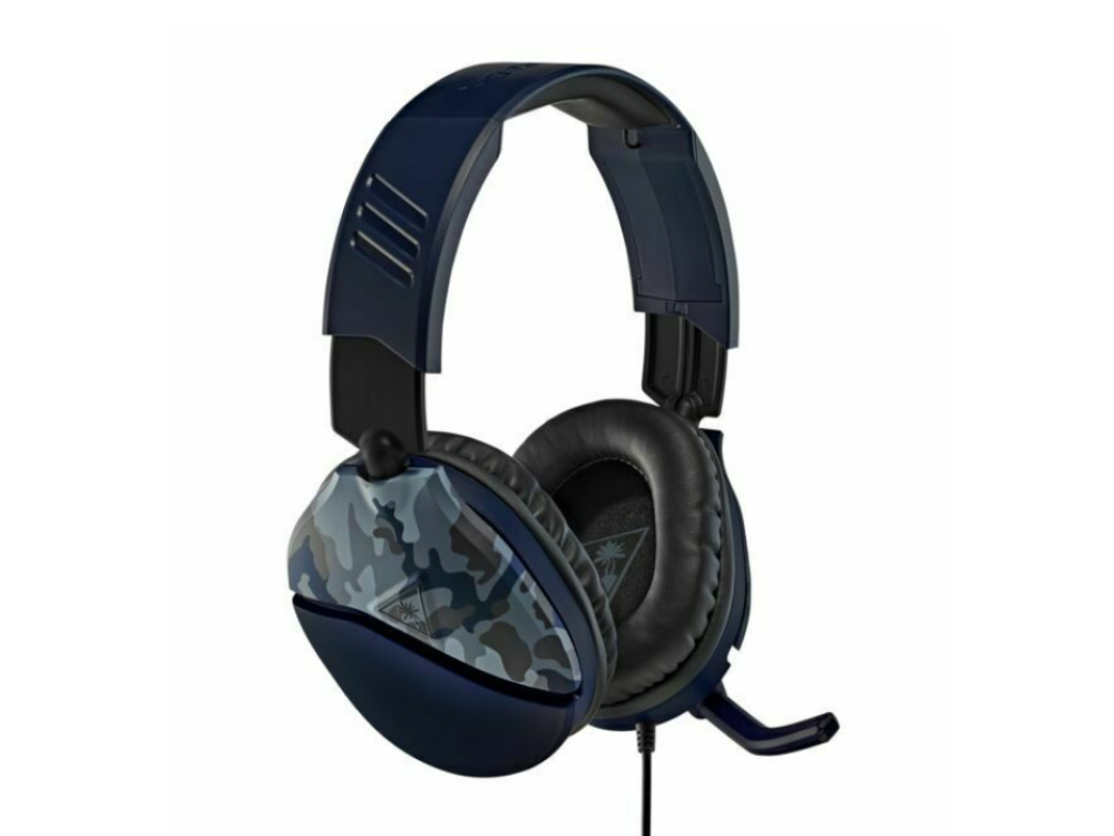 Auriculares gaming - Turtle Beach Recon 70 Camo, De diadema, Con cable, Multiplataforma, Micrófono, Camo