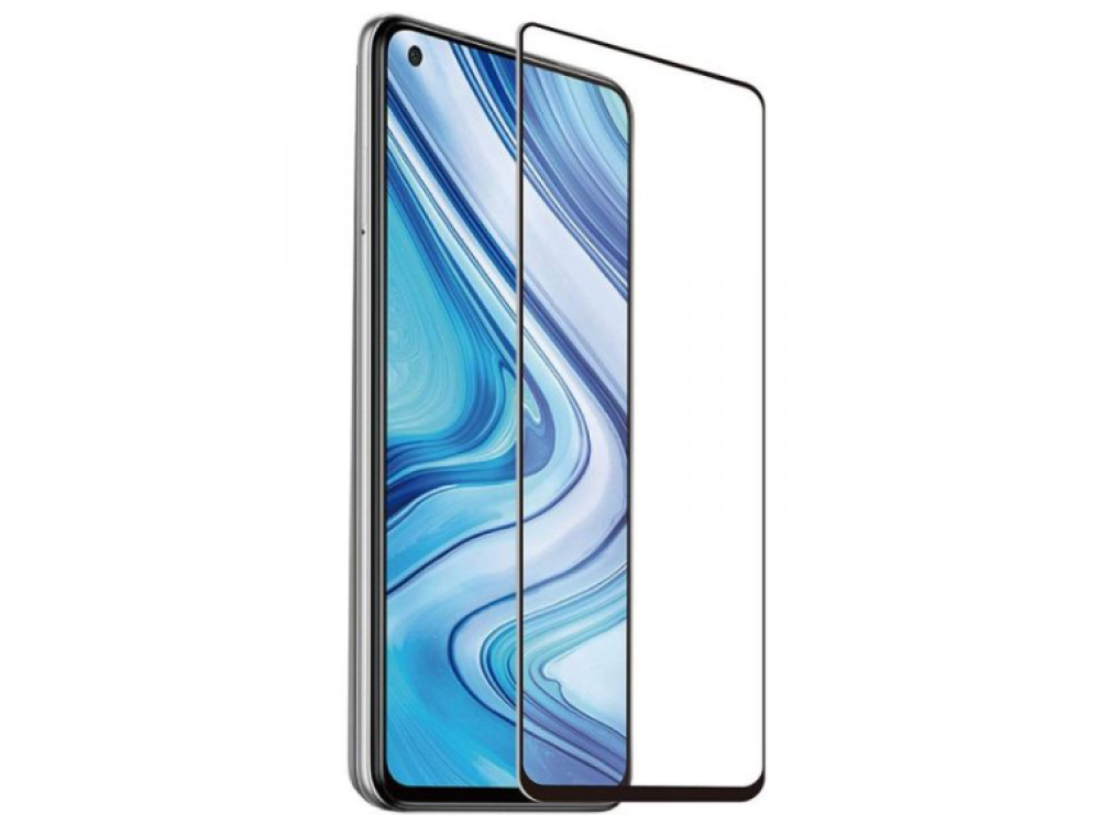 Protector Pantalla - Muvit MCTPG0041, Para Xiaomi Redmi Note 9, Cristal templado, Transparente