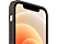 APPLE iPhone 12 mini MagSafe rögzítésű szilikon tok, fekete (mhkx3zm/a)