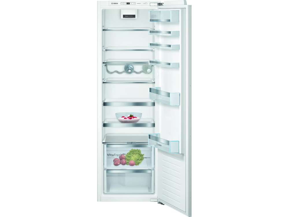 Frigorífico una puerta - Bosch KIR81AFE0, 319 l, Función refrigeración "Súper", 177.2 cm, Blanco