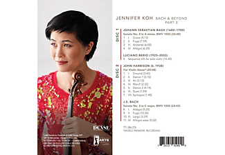 Jennifer Koh - Bach And Beyond Part 3  - (CD)