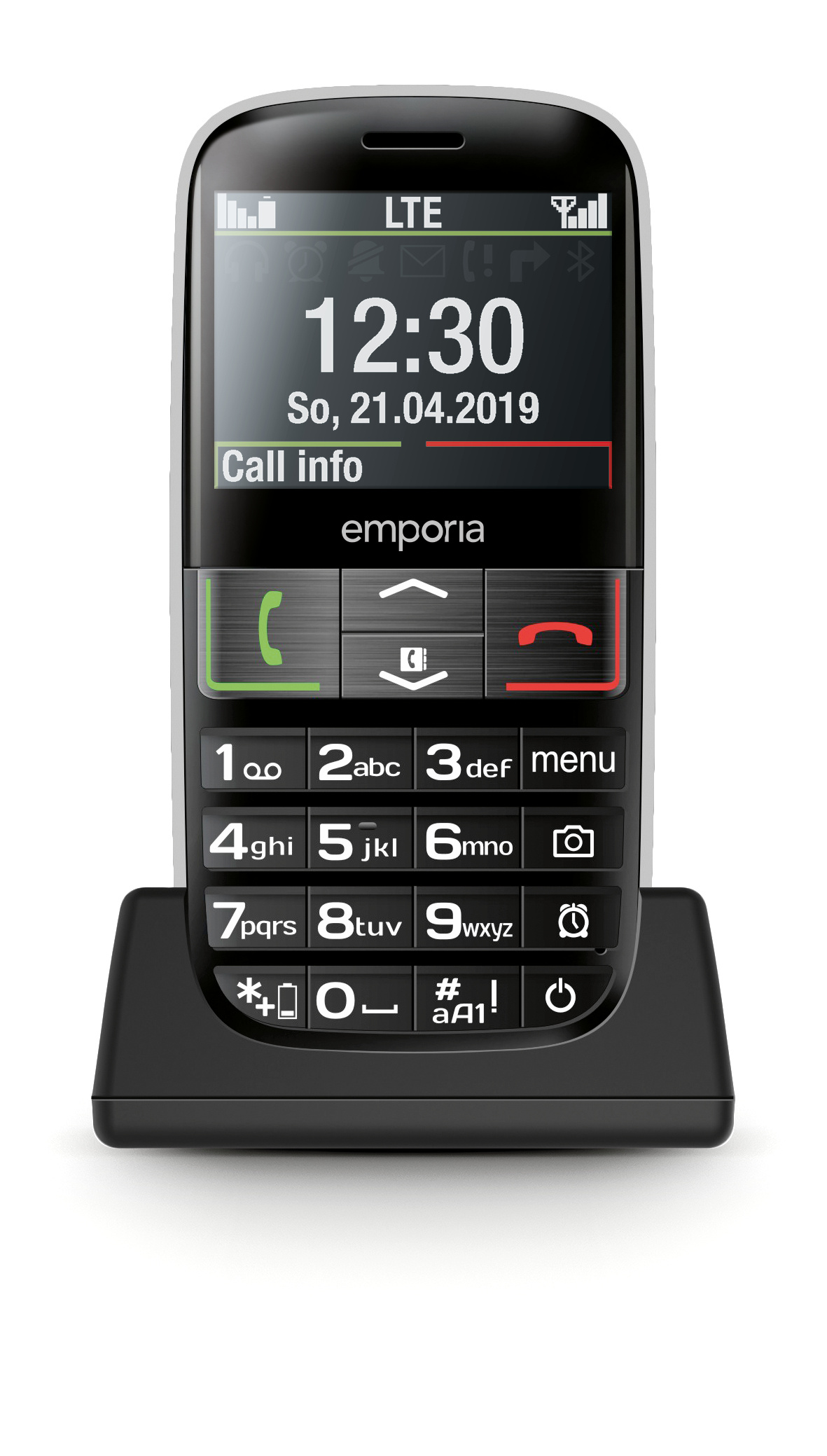 EMPORIA ACTIVE Handy, Schwarz