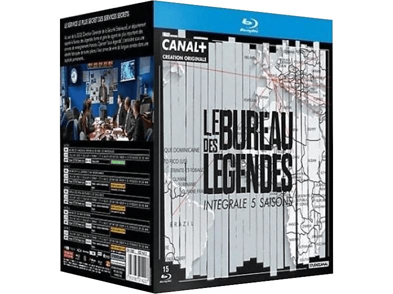 Cld Distribution Le Bureau Des Legendes: Seizoen 1-5 - Blu-ray