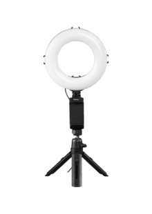 Lumière selfie de table studio sur pied bi-color pour visio-conférence /  podcast /  Stream - Acheter sur PhoneLook