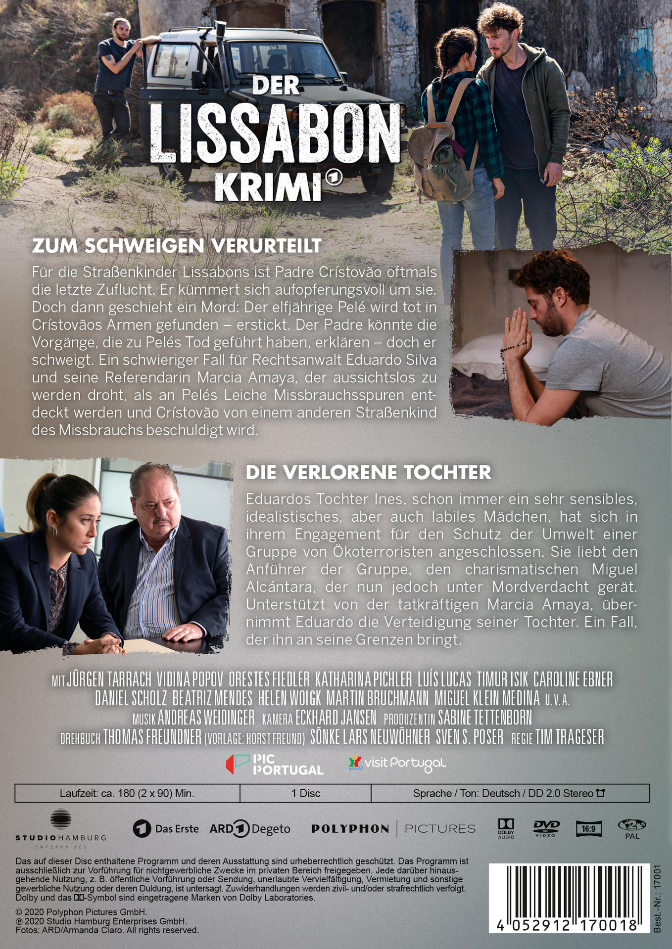 DVD-Hülle für einen Film mit Personen. Der Titel steht oben.