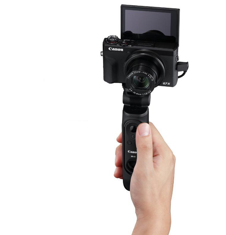 CANON PowerShot G7 X Mark III Vlogging Kit Digitalkamera Schwarz, 4,2fach opt. Zoom, Touchscreen-LCD (TFT), WLAN