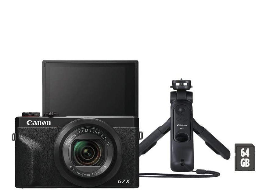 Canon PowerShot G7 X Mark III ブラック Canon G7 X Mark III Schwarz - Vlogging-Set | Coolblue | Kompaktkameras