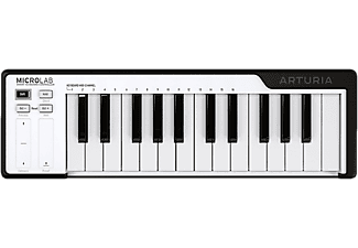 ARTURIA Microlab - Keyboard Controller USB/MIDI (Bianco/Nero)
