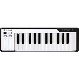 ARTURIA Microlab - Keyboard Controller USB/MIDI (Bianco/Nero)