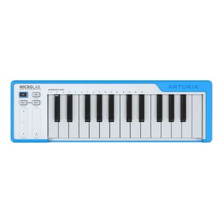 ARTURIA Microlab - MIDI/USB Keyboard Controller (Weiss/Blau)