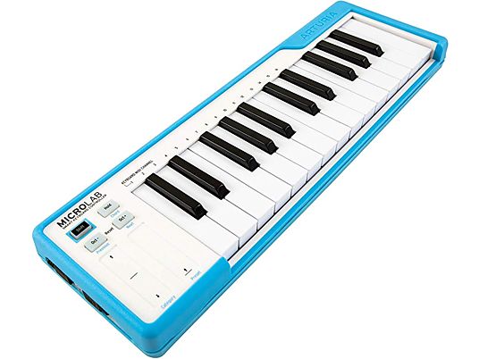 ARTURIA Microlab - Keyboard Controller USB/MIDI (Blanc/Bleu)