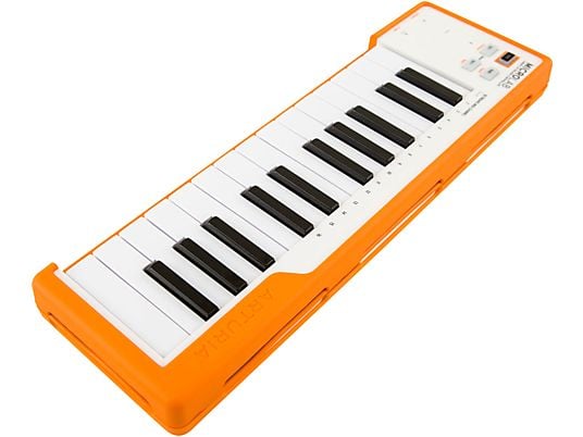 ARTURIA Microlab - MIDI/USB Keyboard Controller (Weiss/Orange)