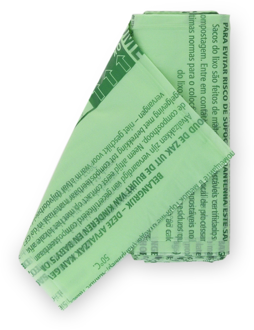 BRABANTIA Sacs poubelle compostables PerfectFit 6 L Code S (419683)