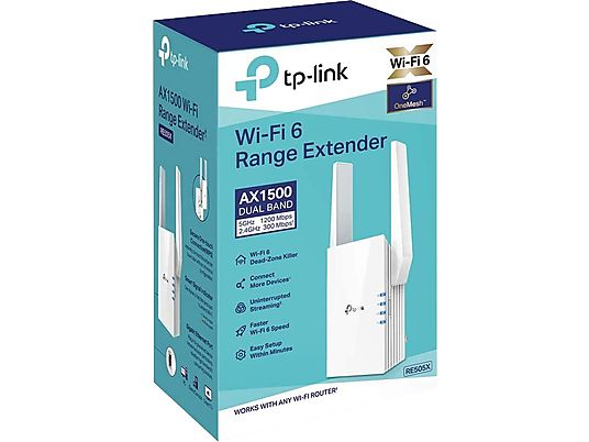 TP-LINK RE505X - Router WLAN (Bianco)