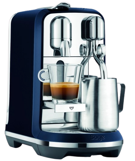 SAGE Nespresso Kaffeemaschine Creatista Plus, Damson Blue SNE800DBL Kaffeemaschine Blau