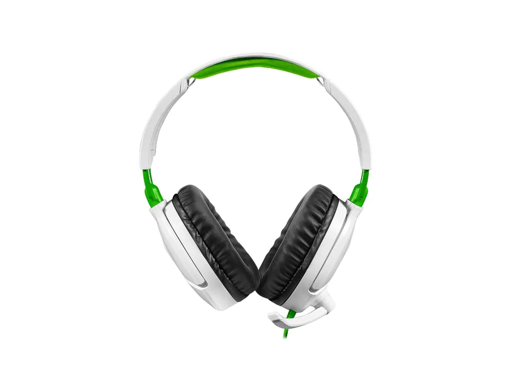 Auriculares gaming - Turtle Beach Recon 70, Diadema, Jack de 3.5 mm, Con cable, Multiplataforma, Blanco