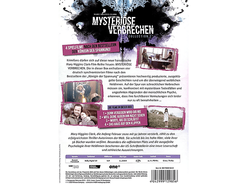 Thumbnail - Mary Higgins Clark - Mysterioese Verbrechen Collection 1 DVD