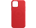 APPLE iPhone 12 és 12 Pro MagSafe rögzítésű bőr tok, piros (mhkd3zm/a)