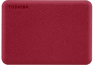 TOSHIBA HDTCA10ER3AA Advance 1TB Külső 2,5" HDD, USB 3.2, Mac kompatibilis, piros