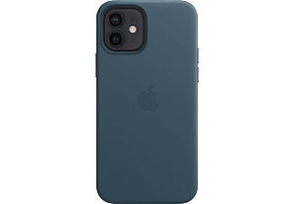 APPLE iPhone 12, iPhone 12 Pro MagSafe Deri Telefon Kılıfı Baltık Mavisi