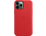 APPLE iPhone 12 Pro Max MagSafe Deri Telefon Kılıfı Kırmızı MHKJ3ZM/A