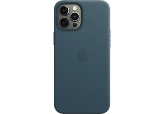 APPLE iPhone 12 Pro Max MagSafe Deri Telefon Kılıfı Baltık Mavisi