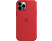APPLE MagSafe Silikon Telefon Kılıfı Kırmızı