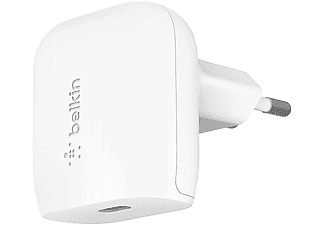 Van Handel slaap BELKIN 20 Watt PowerDelivery Thuislader met Lighting-naar-USB-C-kabel Wit  kopen? | MediaMarkt