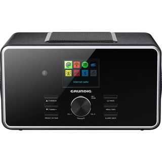 GRUNDIG DTR 6000 X Internetradio, FM / RDS / DAB+ / Internet Radio, FM, DAB+, Internet Radio, AM, Bluetooth, Schwarz