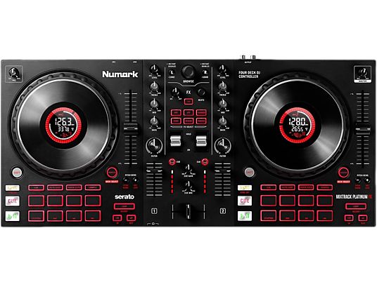 NUMARK Mixtrack Platinum FX - Controllore DJ (Nero)