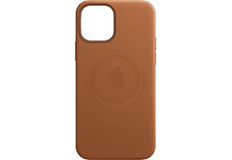 APPLE iPhone 12 Pro Max MagSafe rögzítésű bőr tok, vörösesbarna (mhkl3zm/a)