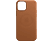 APPLE iPhone 12 Pro Max MagSafe rögzítésű bőr tok, vörösesbarna (mhkl3zm/a)
