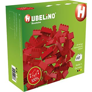HUBELINO Ensemble de pièces de construction de toit (68 pièces) - Blocs de construction (Rouge)