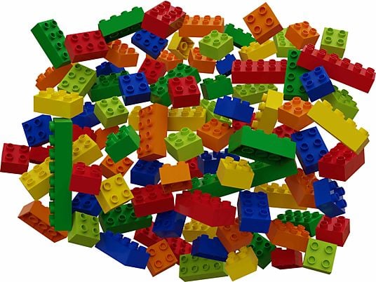 HUBELINO Set di pezzi di costruzione (120 pezzi) - Blocchi di costruzione (Multicolore)