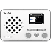 MediaMarkt TECHNISAT TECHNIRADIO 6 IR, white grey aanbieding