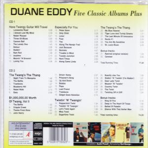 - PLUS Duane (CD) FIVE CLASSIC - Eddy ALBUMS