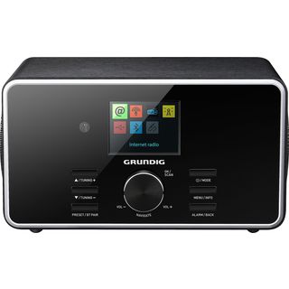 GRUNDIG DTR 5000 X Internetradio, FM, AM, DAB+, Internet Radio, DAB, FM, DAB+, Internet Radio, AM, Bluetooth, Schwarz