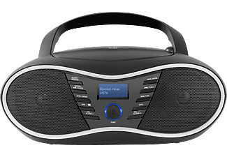 OK ORC 630BT-B DAB+ - Registratore radio CD portatile DAB + con Bluetooth (DAB+, FM, Nero)