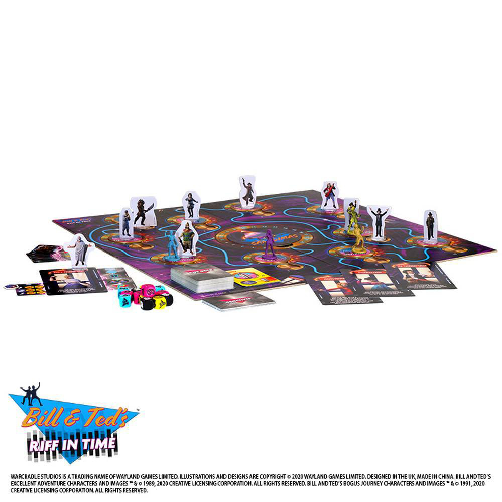 WARCRADLE STUDIOS Bill & Ted's Riff In Time Gesellschaftsspiel Mehrfarbig