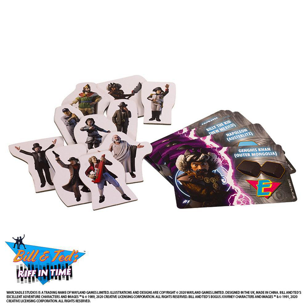 WARCRADLE STUDIOS Bill & Ted's Riff In Time Gesellschaftsspiel Mehrfarbig