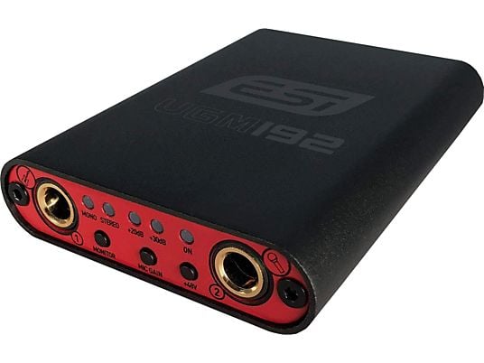 ESI UGM192 - Interface audio USB (Noir/Rouge)