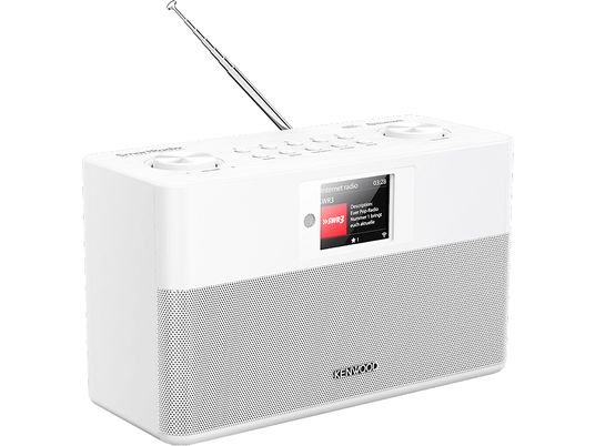 KENWOOD CR-ST100S-B - Internetradio (DAB, DAB+, FM, Internet radio, Weiss)