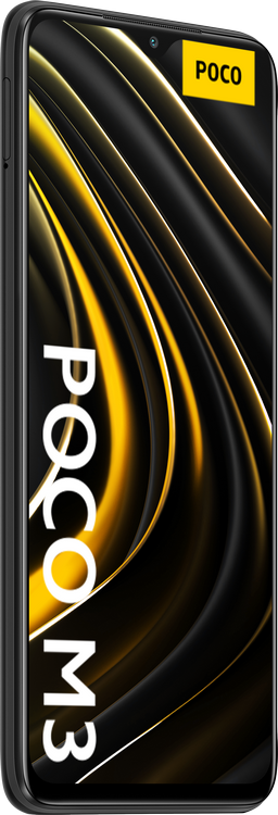 Móvil - POCO M3, Negro, 64 GB, 4 GB, 6.53" Full HD+, Qualcomm® Snapdragon™ 662, 6000 mAh, Android