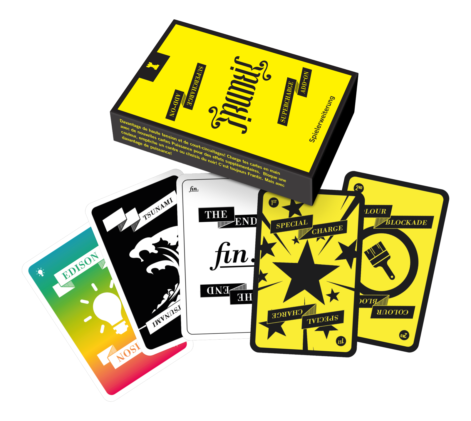 CARTA MEDIA Frantic: Supercharge (Add-On) /D/F/E - Jeu de cartes (Multicolore)