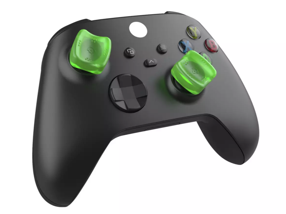 Grips - Gioteck Sniper Thumb Grip Mega Pack, Para Xbox One Series X, Antideslizantes, Silicona, Verde