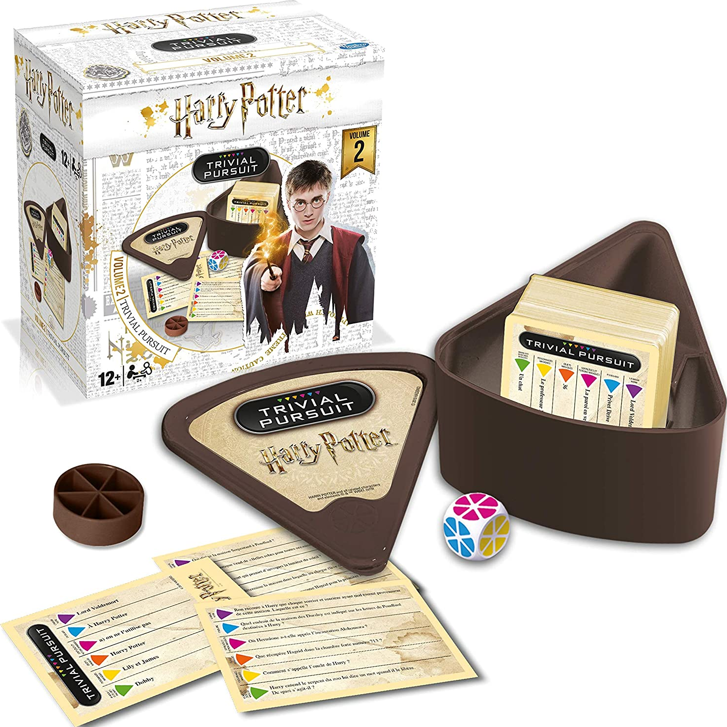 WINNING MOVES Trivial Pursuit Voyage: Harry Potter volume 2 /F - Gioco di carte (Multicolore)