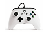 Mando - Power A Wired Controller White, Xbox One, Con cable, Blanco