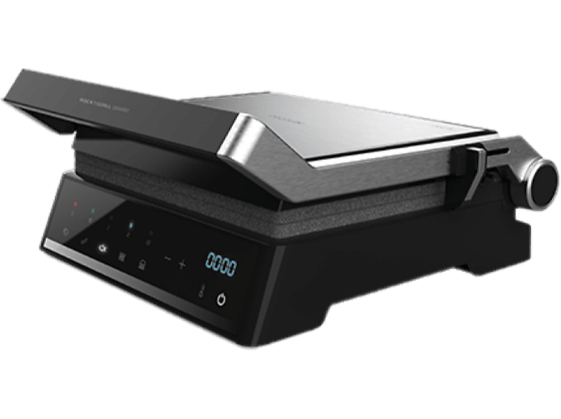 REACONDICIONADO Seminuevo Excelente Grill - Cecotec Rock’nGrill Smart, 2000W, 180º, Inox