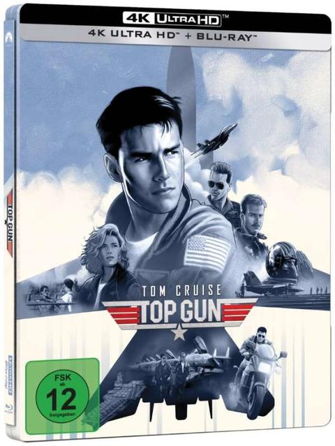 Top Gun Steelbook Edition 4K Ultra HD Blu-ray + Blu-ray