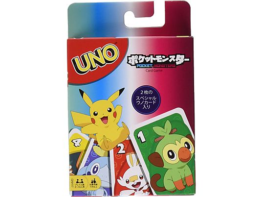 MATTEL UNO Pokémon: Japan Edition - Kartenspiel (Mehrfarbig)